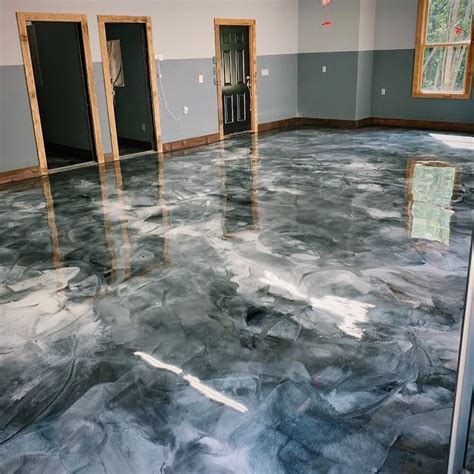 Metallic Epoxy Flooring In Atlanta — Grindkings Flooring Concrete Epoxy