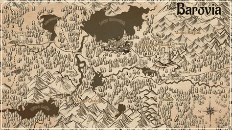 Yet Another Map Of Barovia Wonderdraft Curseofstrahd