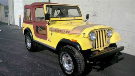 Purchase Used 1976 Jeep Amc Cj7 Levis Edition Renegade
