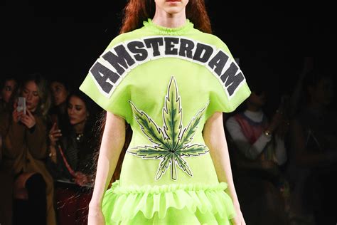 Fashion Statements Viktor And Rolf Combine Cannabis And