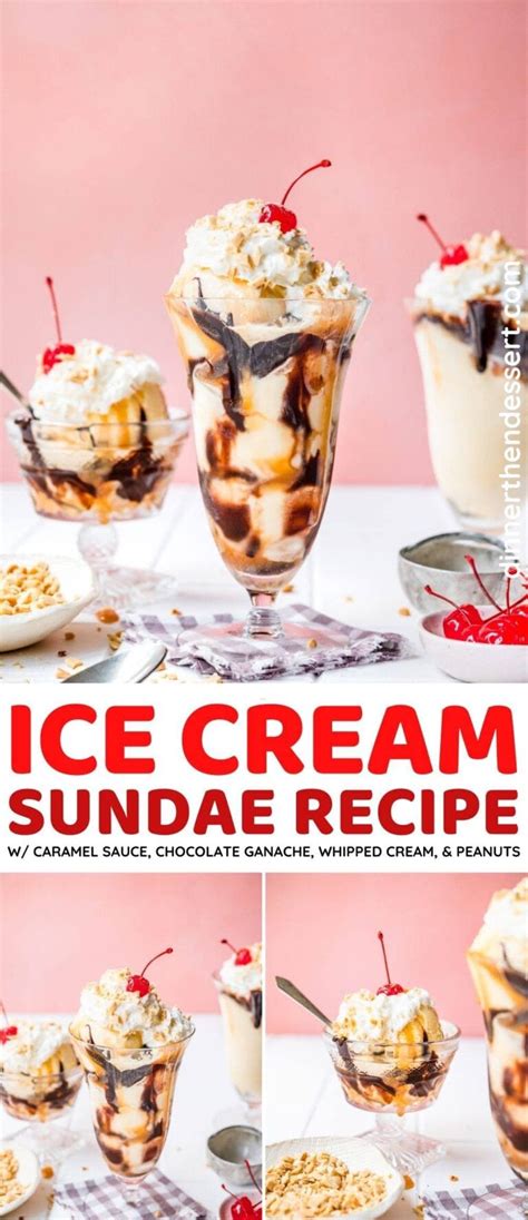 Easy Ice Cream Sundae Recipe Dinner Then Dessert
