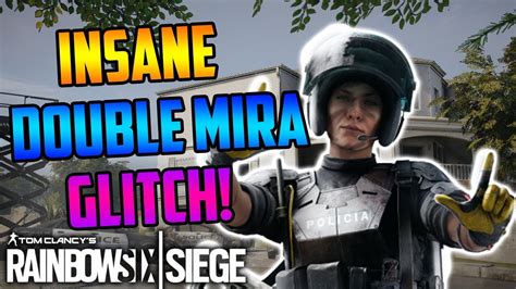 Insane Mira Glitch Double Mira On A Wall Rainbow Six Siege Youtube