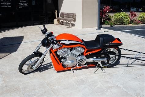There's also a 240mm rear tire kit available in late 2005 through genuine motor parts and accessories. 2006 Harley Davidson V-Rod Destroyer | Ideal Classic Cars LLC