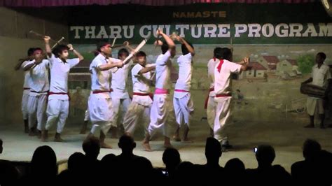 Tharu Culture Dance Part 1 Youtube