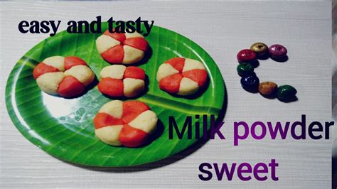 Milk Powder Sweet Easy And Quick Recipe Youtube