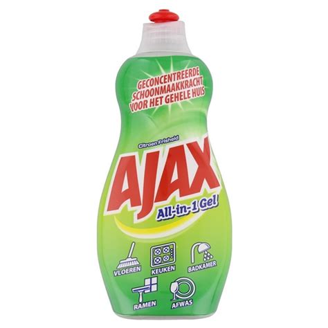 Spar Ajax Allesreiniger All In 1 Gel Citroenfris Je Vindt Het Bij Spar