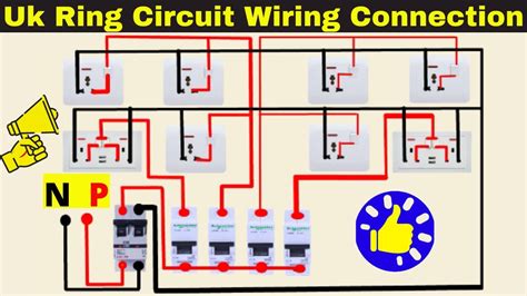 Ring Circuit Wiring Connection Diagram Electrical Ring Socket