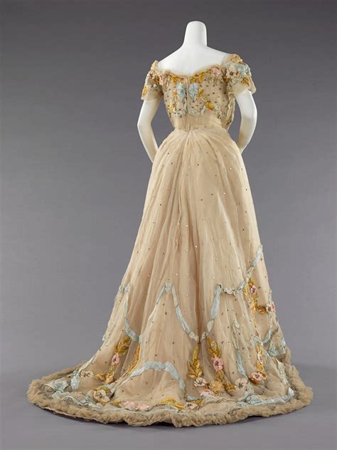 Ball Gown Designer Jacques Doucet French Paris 18531929 Paris Date