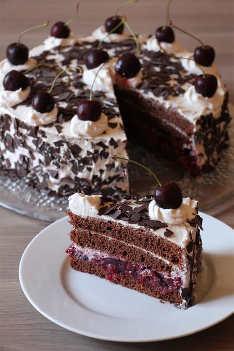 Schoko Biskuit Für Schwarzwälder Kirschtorte 1