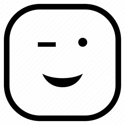 Blink Emoji Emoticon Eye Icon Download On Iconfinder