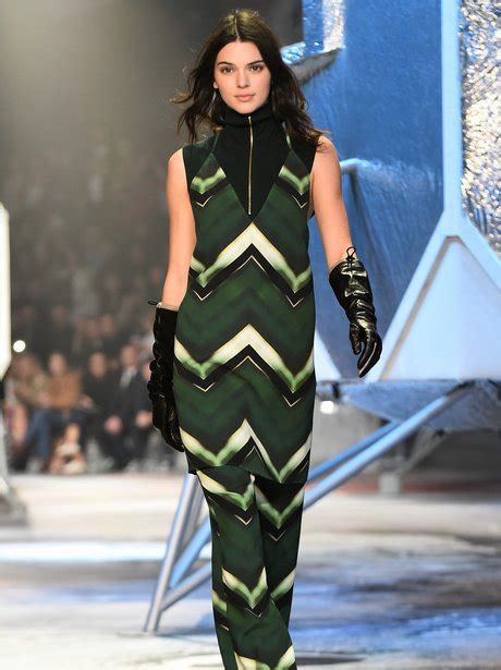 Back On The Catwalk Kendall Jenner At Paris Fashion Week This Weeks