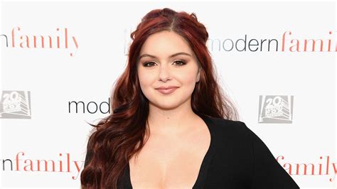 Ariel Winter Goes Blonde Flaunts Her Booty For Secret Photoshoot
