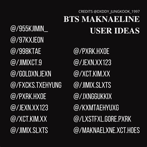 Credits Dxddy Jungkook Bts Maknaeline User Ideas For Ig In