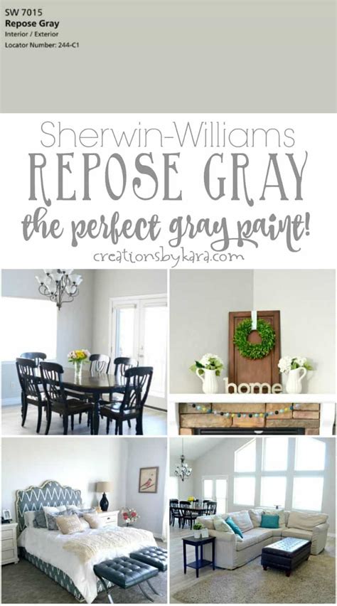 Sherwin Williams Repose Gray The Perfect Gray Paint It Looks Great