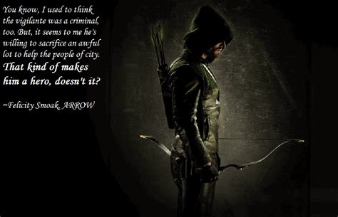 Arrow Felicity Quote By Neowolf58 On Deviantart