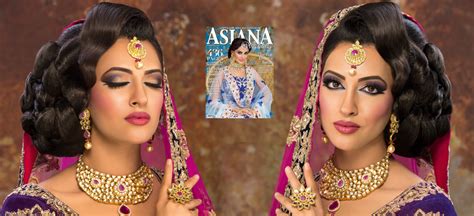 farah syed bridal make up as seen in asiana magazine farah syed