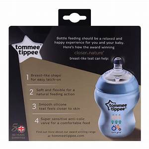 Purchase Tommee Tippee 2 Pack 0m Slow Flow Decorated Feeding Bottles