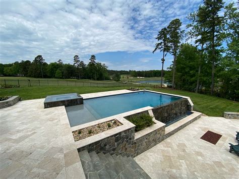 Geometric And Traditional Charlotte Pools And Spas