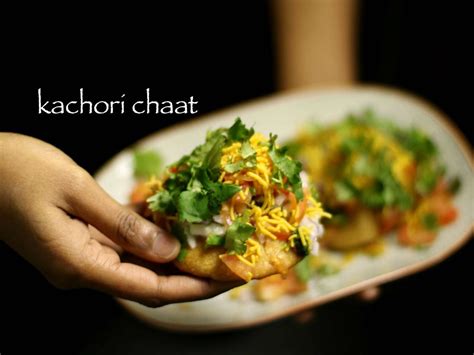Kachori Chaat Recipe How To Make Khasta Kachori Chaat Recipe