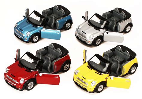 Buy Kinsmart Mini Cooper S Convertible Set Of 4 5089d 128 Scale