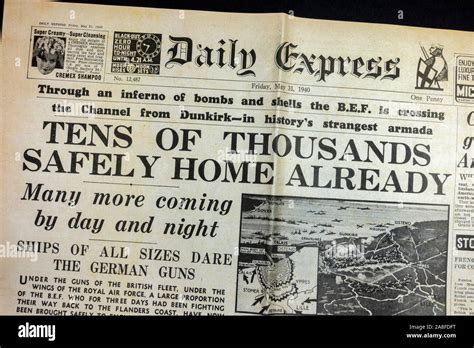 Collectable Vintage Newspapers 1920 1980 Vintage Daily Express Ww2