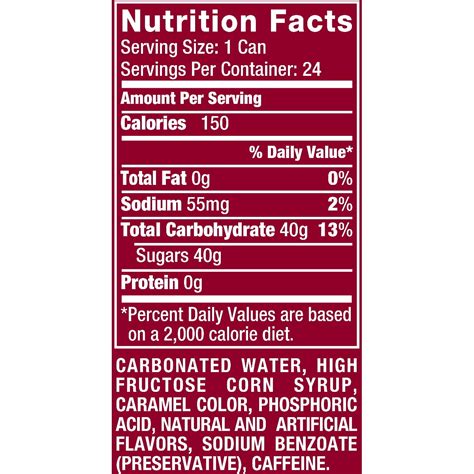 32 Dr Pepper Ingredients Label Label Design Ideas 2020