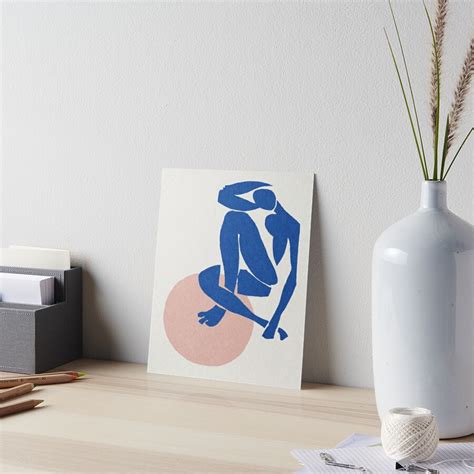 Blue Nude Henri Matisse Abstract Art Art Board Print For Sale By