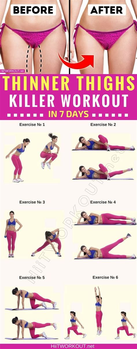 Simple Exercises To Get Thinner Thighs In Just Thinner Thighs