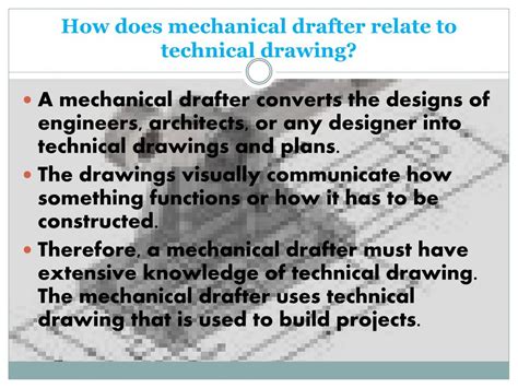 Ppt Mechanical Drafter Powerpoint Presentation Free Download Id