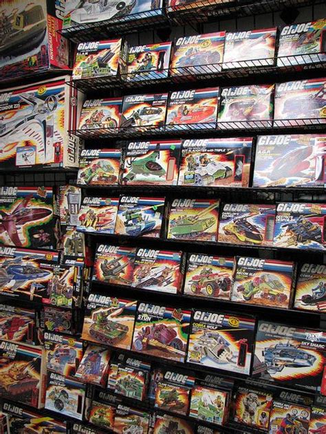 Gi Joe Retail Collection Display Gi Joe Toy Display Vintage Toys