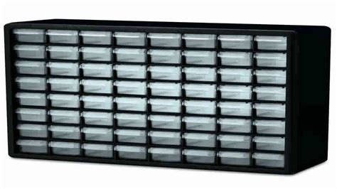 This diy base cabinet will take organization in your. Akro Mils 10164 64 Drawer Plastic Parts Storage Hardware ...