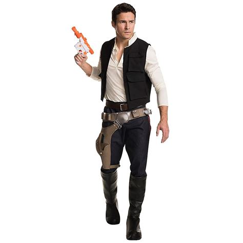 Star Wars Grand Heritage Han Solo Mens Costume Multi In 2020 Han Solo Costume Star Wars