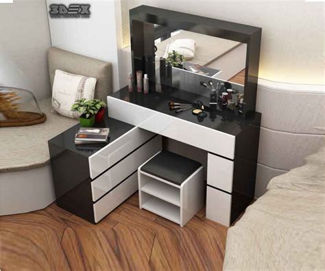 A dressing table, chair, and lights are all you need to create a comfortable makeup area in your home and add a new sensation to interiors design. Latest corner dressing table designs for small bedroom ...