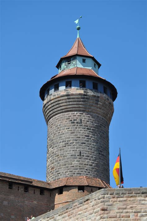 Nuremberg Castle Is A Historical Building On A Sandstone Rock In The