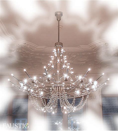 Swarovski Crystal Chandelier Made By Faustig Swarovski Crystal