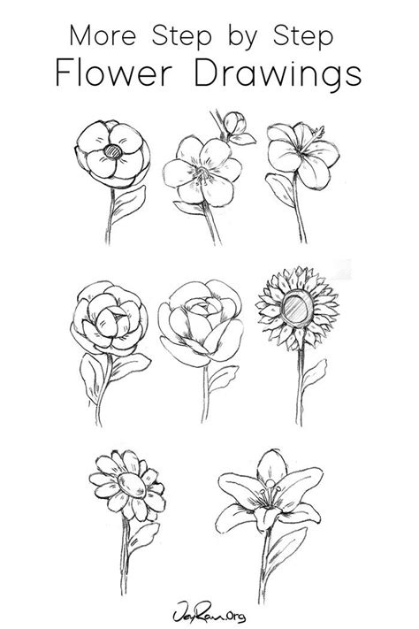 These illustrated tutorials are easy to follow and will help you welcome to this series of tutorials, all of these are line by line tutorials that are very beginner friendly and perfect for anyone getting into drawing. Learn how to Draw Flower with these Step by Step Tutorials ...