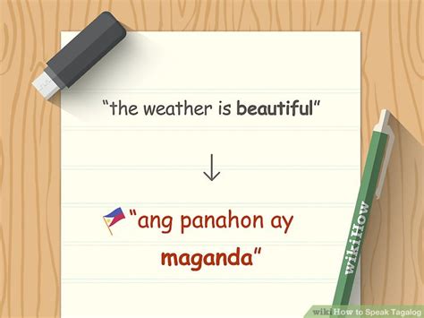 How To Speak Tagalog 14 Steps With Pictures Wikihow
