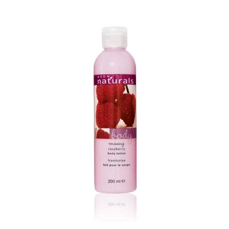 £150 Avon Naturals Raspberry Body Lotion Leaves Skin Feeling Soft