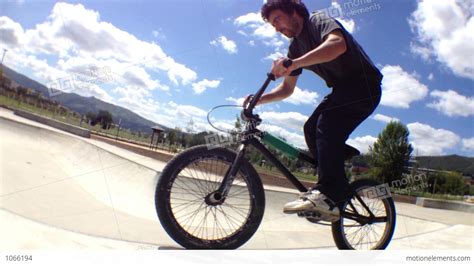 These stunts are from indian roads.top 10 f. BMX Bike Stunt In Skateboard Park Stock video footage ...