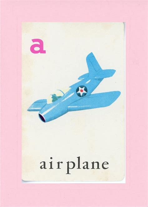 A Is For Airplane Plymouth Cards