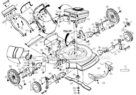 Lawn Mower Schematic Diagram Craftsman Lawn Tractor Wiring Schematic