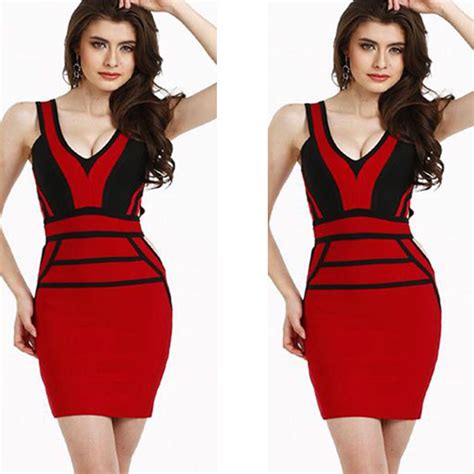 Buy Red Women Sexy Birthday Party Dresses Nightout Club Short Special Occasion