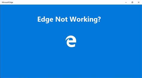 Microsoft Edge Not Working Fix 2021 Youtube Gambaran Vrogue Co