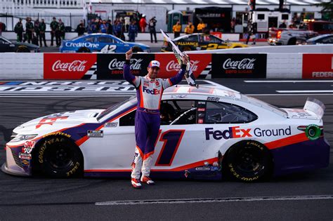 The following is a list of drivers who are currently competing in a series sanctioned by the national association for stock car auto racing (nascar). All of Denny Hamlin's NASCAR Cup Series victories | NASCAR