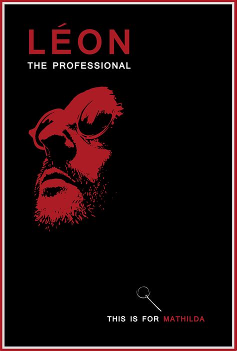 Movie Poster Leon The Professional On Behance