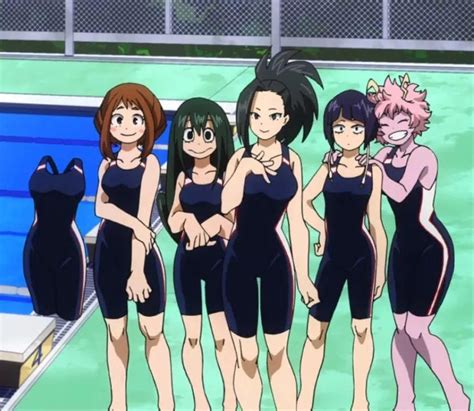 Mineta Is Right School Swimsuits Are Pretty Good My Hero Academia