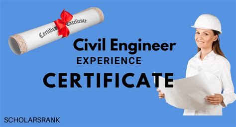 How To Write Experience Certificate For Civil Engineer Scholarsrank