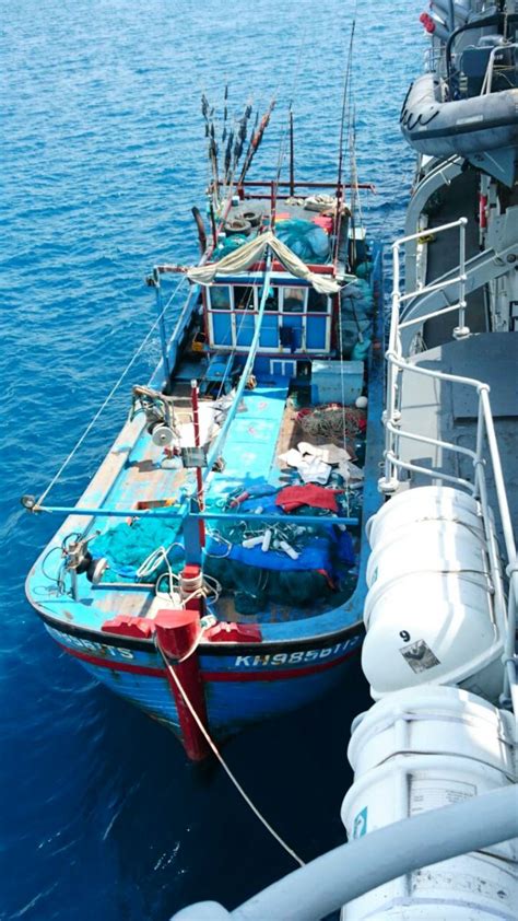 Guspurla Koarmabar Tangkap Kapal Ikan Vietnam Di Laut Natuna