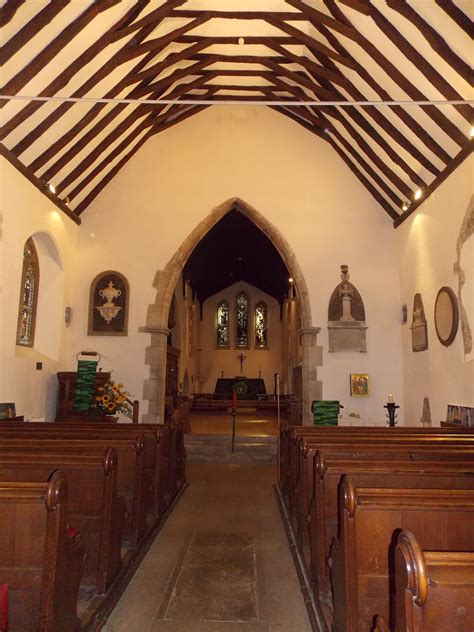 The Interior And Chancel Of St Martins Church Canterbury Kent St