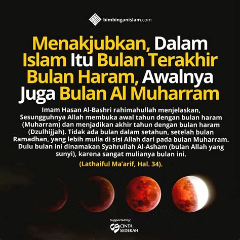 Menakjubkan Dalam Islam Itu Bulan Terakhir Bulan Haram Awalnya Juga